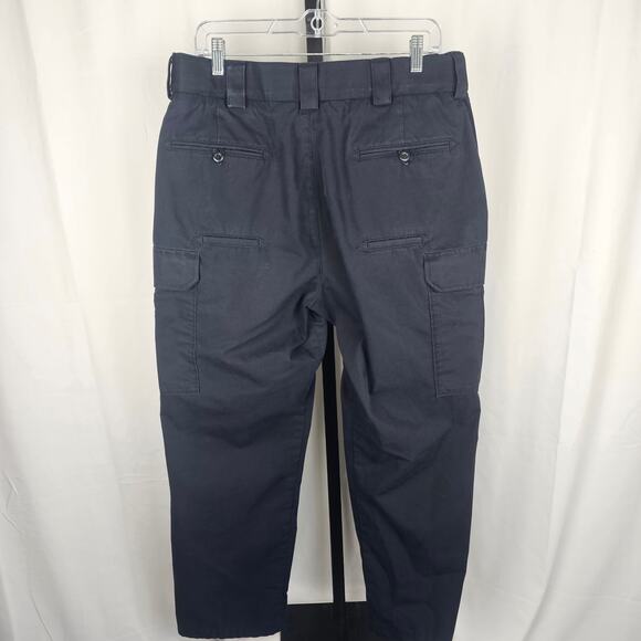 5.11 Tactical Series Men’s Navy Utility Cargo Pants 36x32 Ripstop Cotton Blend - Picture 4 of 9